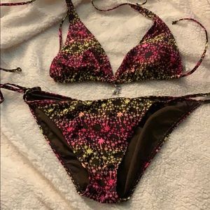 Palm tree bikini with charms